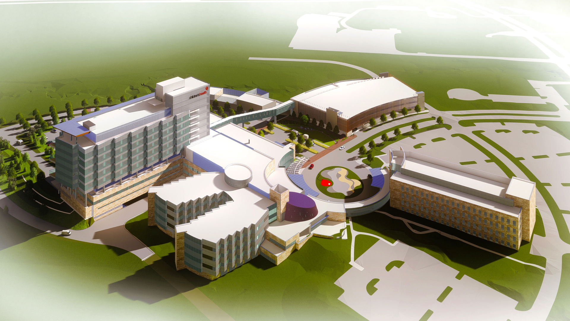 Ceremonial Groundbreaking On The Children S Medical Center Plano New   Aerialnorth 