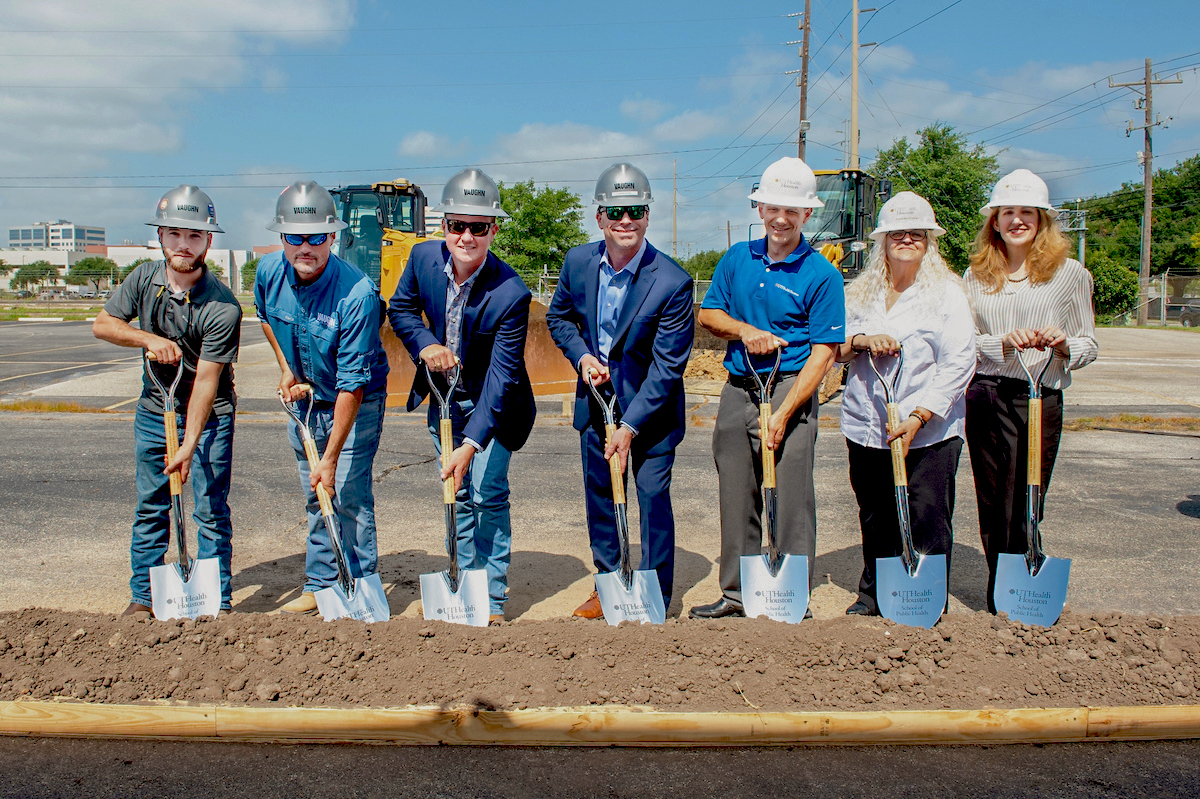 UTHealth Houston School Of Public Health Breaks Ground